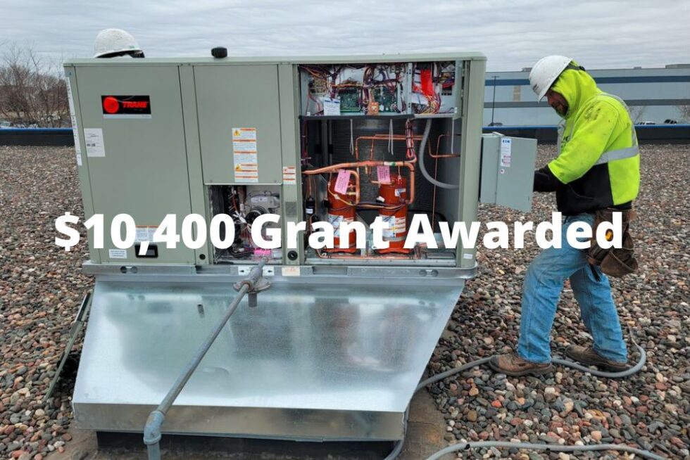 10,400 Commercial HVAC Grant Awarded to Rogers Facility Comfort